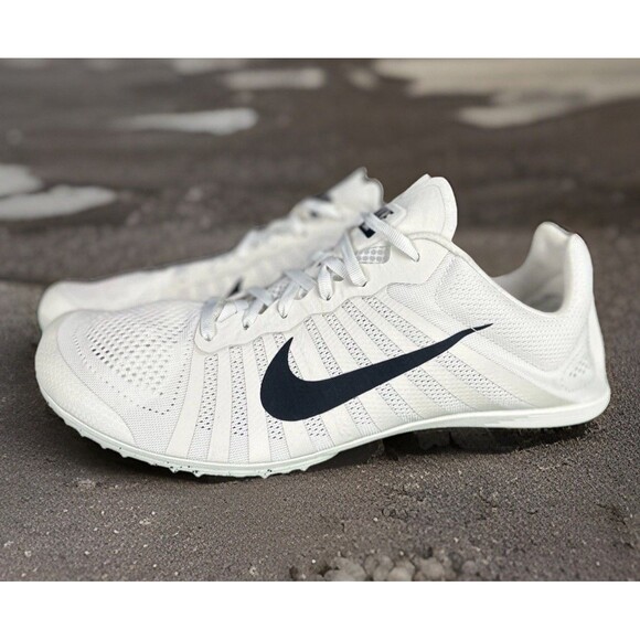 Nike Zoom D Off White Phantom Track Spikes Oil Gray Black‎ 819164 001 Mens SZ 13 main image 9